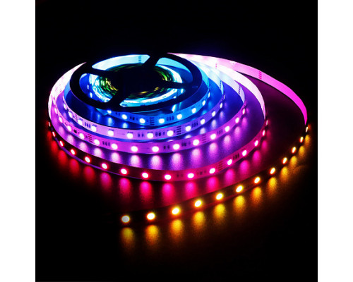 Основное фото Светодиодная влагозащищенная лента Elektrostandard 7,2W/m 30LED/m 5050SMD разноцветная 5M 4690389150326: Купить в Интернет магазин освещения GCSVET.RU