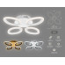 Дополнительное фото Люстра потолочная LED Ambrella Light Acrylica Original FA4485: Купить в Интернет магазин освещения GCSVET.RU