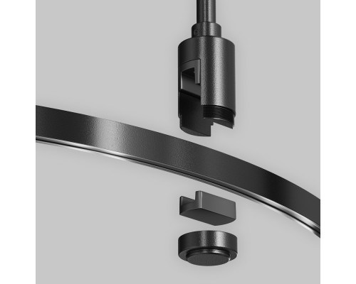Дополнительное фото Шинопровод магнитный полукруг Maytoni Flarity TRX154-SR-D650-B: Купить в Интернет магазин освещения GCSVET.RU