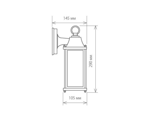 Дополнительное фото Уличный настенный cветильник Elektrostandard 1008D Brick белый 4690389106767: Купить в Интернет магазин освещения GCSVET.RU