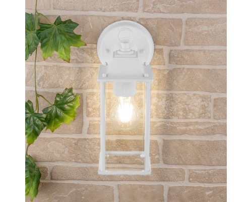 Дополнительное фото Уличный настенный cветильник Elektrostandard 1008D Brick белый 4690389106767: Купить в Интернет магазин освещения GCSVET.RU