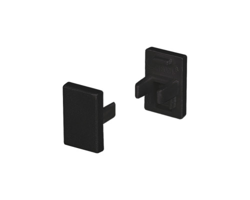 Основное фото Заглушка Arlight SL-MINI-8-H12 BLACK глухая 037505: Купить в Интернет магазин освещения GCSVET.RU