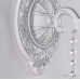 Дополнительное фото Настенный светильник Bohemia Ivele Crystal AL7801B10/1/175 B WMN P Aquamarine/M-1H: Купить в Интернет магазин освещения GCSVET.RU