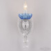 Дополнительное фото Настенный светильник Bohemia Ivele Crystal AL7801B10/1/175 B WMN P Aquamarine/M-1H: Купить в Интернет магазин освещения GCSVET.RU