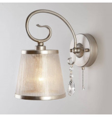 Настенный светильник Eurosvet Liona 60065/1 серебро