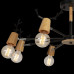 Дополнительное фото Люстра потолочная Loft IT Sven 10024/8 Black: Купить в Интернет магазин освещения GCSVET.RU