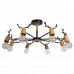 Основное фото Люстра потолочная Loft IT Sven 10024/8 Black: Купить в Интернет магазин освещения GCSVET.RU