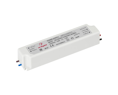 Основное фото Сетевой адаптер Arlight ARPV-LV24035-A (24V, 1.5A, 35W) 018980(1): Купить в Интернет магазин освещения GCSVET.RU