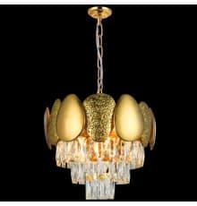 Люстра потолочная Natali Kovaltseva CHIC 81437/6C GOLD