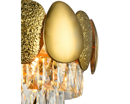 Дополнительное фото Люстра потолочная Natali Kovaltseva CHIC 81437/6C GOLD: Купить в Интернет магазин освещения GCSVET.RU
