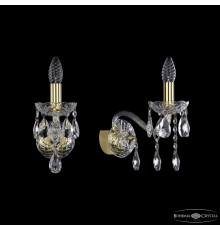 Настенный светильник Bohemia Ivele Crystal 1413B/1/165 G