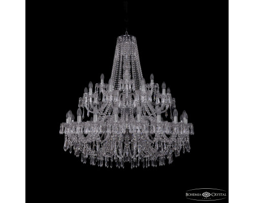 Основное фото Люстра подвесная Bohemia Ivele Crystal 1403/20+10+5/400/2d Ni: Купить в Интернет магазин освещения GCSVET.RU