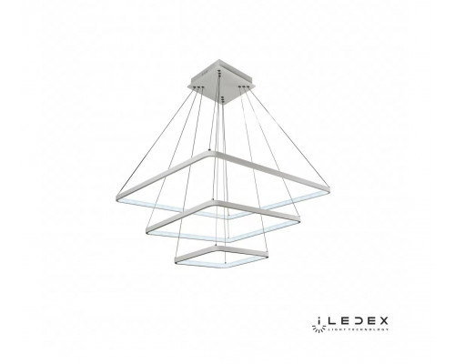 Дополнительное фото Люстра подвесная iLedex Venus 8153-700+500+300-D-T WH: Купить в Интернет магазин освещения GCSVET.RU