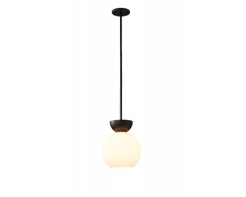 Дополнительное фото Светильник подвесной iLamp Mono P6079-1 BK+WH: Купить в Интернет магазин освещения GCSVET.RU