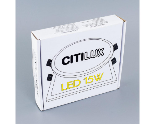 Дополнительное фото Светильник встраиваемый LED Citilux Омега CLD50K150: Купить в Интернет магазин освещения GCSVET.RU