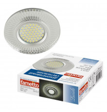 Светильник встраиваемый Fametto Luciole DLS-L152 GU5.3 GLASSY/CLEAR 3D