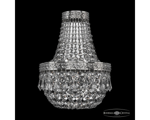 Основное фото Настенный светильник Bohemia Ivele Crystal 19011B/H1/20IV Ni: Купить в Интернет магазин освещения GCSVET.RU