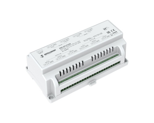 Основное фото Сплиттер Arlight SMART-DMX512-306-72-DIN (12-48V, 2-in, 6-out, RS-485) 038937: Купить в Интернет магазин освещения GCSVET.RU