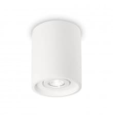 Светильник потолочный Ideal Lux Oak PL1 Round Bianco 150420