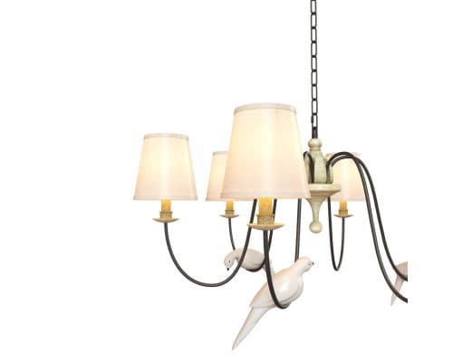 Дополнительное фото Люстра подвесная LOFT IT Birds Loft1029A-6: Купить в Интернет магазин освещения GCSVET.RU