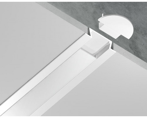 Дополнительное фото Алюминиевый встраиваемый профиль Ambrella Light Alum Profile GP1001WH: Купить в Интернет магазин освещения GCSVET.RU