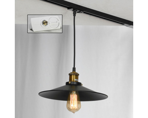 Основное фото Светильник трековый однофазный Lussole LOFT Track Lights LSP-9601-TAW: Купить в Интернет магазин освещения GCSVET.RU