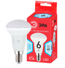 Светодиодная лампочка Эра LED R50-6W-840-E14 R Б0050700