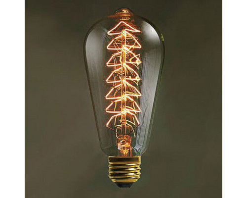 Дополнительное фото Ретро лампа Loft IT E27 40W прозрачная 6440-S: Купить в Интернет магазин освещения GCSVET.RU