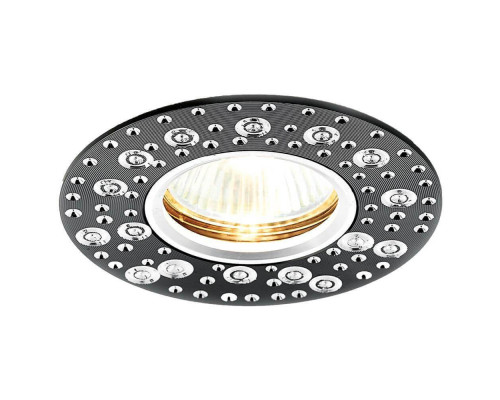 Основное фото Светильник встраиваемый Ambrella Light Classic A801 BK/AL: Купить в Интернет магазин освещения GCSVET.RU
