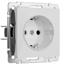 Розетка с заземлением и шторками Werkel 4690389197321 W1171141 a064012