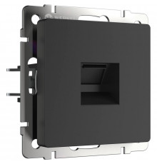 Телефонная розетка RJ-11 Werkel черный матовый W1182008 4690389156960 a051604