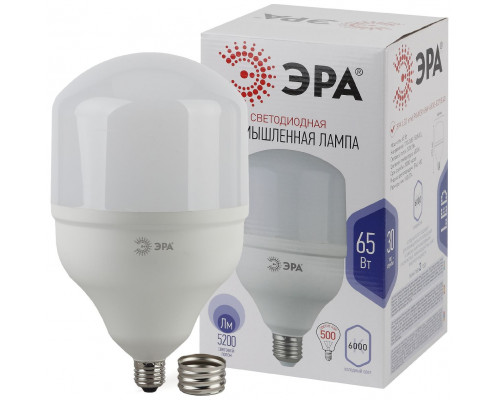 Основное фото Светодиодная лампочка Эра LED POWER T160-65W-6500-E27/E40 Б0027924: Купить в Интернет магазин освещения GCSVET.RU