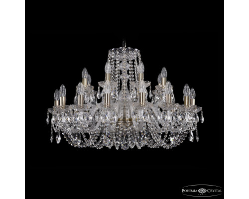 Основное фото Люстра подвесная Bohemia Ivele Crystal 1402/16+8/300 Pa: Купить в Интернет магазин освещения GCSVET.RU