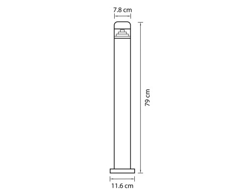 Дополнительное фото Светильник светодиодный уличный Lightstar Raggio 376707: Купить в Интернет магазин освещения GCSVET.RU