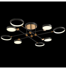 Люстра потолочная Natali Kovaltseva LED LAMPS 81102/6C BRASS BLACK