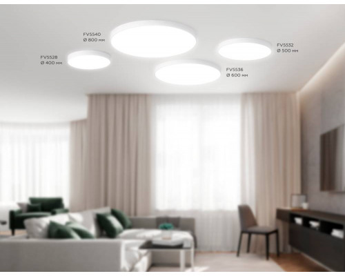 Дополнительное фото Светильник потолочный Ambrella Light Orbital Air Alum FV5528: Купить в Интернет магазин освещения GCSVET.RU