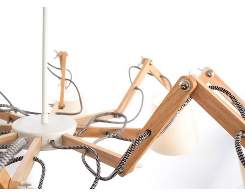 Дополнительное фото Люстра подвесная Arte Lamp Pinocchio A5700LM-8WH: Купить в Интернет магазин освещения GCSVET.RU