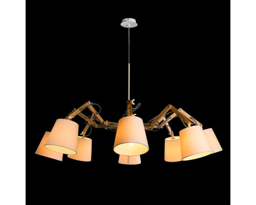 Дополнительное фото Люстра подвесная Arte Lamp Pinocchio A5700LM-8WH: Купить в Интернет магазин освещения GCSVET.RU