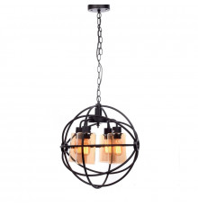 Люстра подвесная Lumina Deco Stradi LDP 11509-4 BK