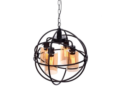 Дополнительное фото Люстра подвесная Lumina Deco Stradi LDP 11509-4 BK: Купить в Интернет магазин освещения GCSVET.RU