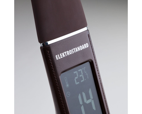 Дополнительное фото Настольная лампа Elektrostandard Elara коричневый 4690389102349: Купить в Интернет магазин освещения GCSVET.RU