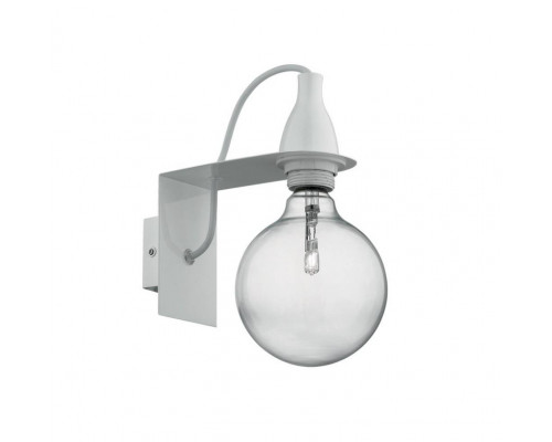 Основное фото Настенный светильник Ideal Lux Minimal AP1 Bianco 045191: Купить в Интернет магазин освещения GCSVET.RU