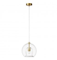 Светильник подвесной Crystal Lux LUISA SP1 BRASS/TRANSPARENT
