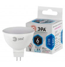 Светодиодная лампочка Эра LED MR16-6W-840-GU5.3 Б0020545
