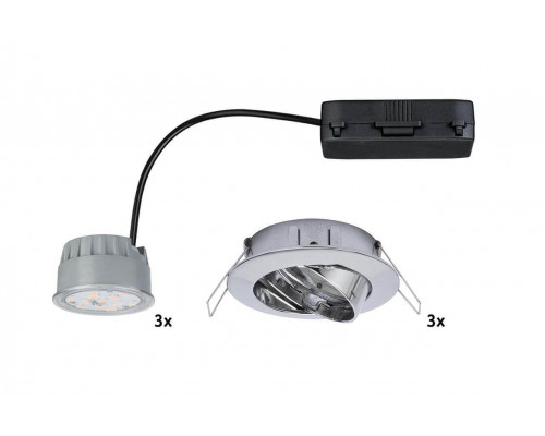 Дополнительное фото Светильник встраиваемый LED Paulmann Premium Line Coin 92821: Купить в Интернет магазин освещения GCSVET.RU