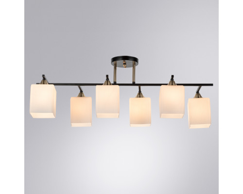 Дополнительное фото Люстра потолочная Arte Lamp Merope A4071PL-6BK: Купить в Интернет магазин освещения GCSVET.RU