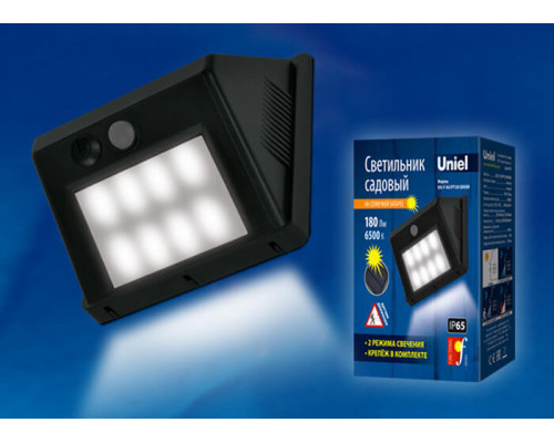 Дополнительное фото Светильник на солнечных батареях (UL-00003134) Uniel Functional USL-F-163/PT120 Sensor: Купить в Интернет магазин освещения GCSVET.RU
