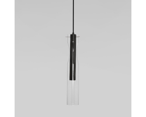 Дополнительное фото Светильник подвесной Eurosvet Swan 50253/1 LED черный a063277: Купить в Интернет магазин освещения GCSVET.RU