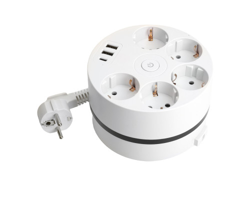 Основное фото Удлинитель Stekker Comfort HM10-51-01 49591: Купить в Интернет магазин освещения GCSVET.RU