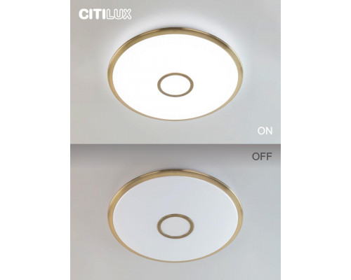 Дополнительное фото Люстра потолочная Citilux Старлайт Смарт CL703A83G: Купить в Интернет магазин освещения GCSVET.RU